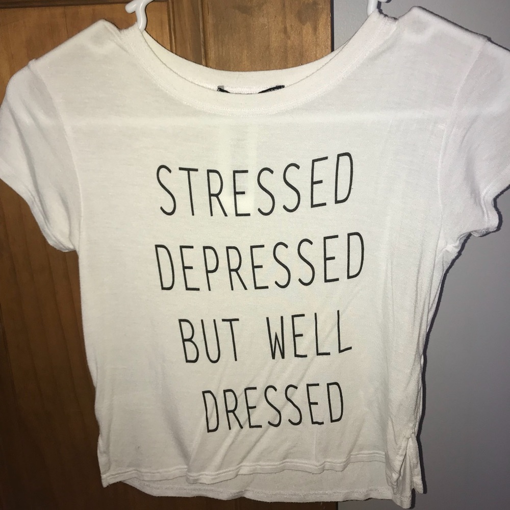 Brandy Melville cropped shirt